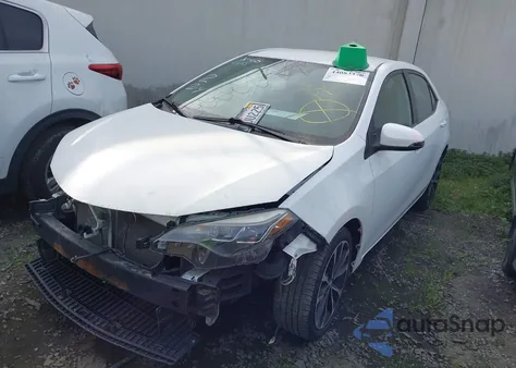 2017 Toyota Corolla Se from USA, damaged, VIN 5YFBURHE4HP591937